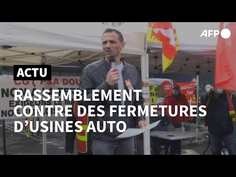 Filière automobile: rassemblement au Mans et à Douvrin contre les fermetures de sites | AFP