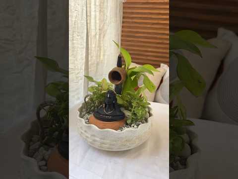 DIY Minature Garden | Lord Shiva - Adiyogi