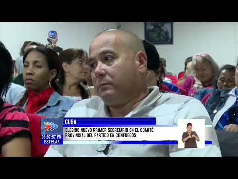 Cuba: Elegido nuevo primer secretario del Partido en Cienfuegos