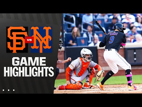 Giants vs. Mets Game Highlights (8/1/25) | MLB Highlights