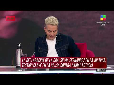 Causa de Aníbal Lotocki: habló Silvina Fernández la médica arrepentida