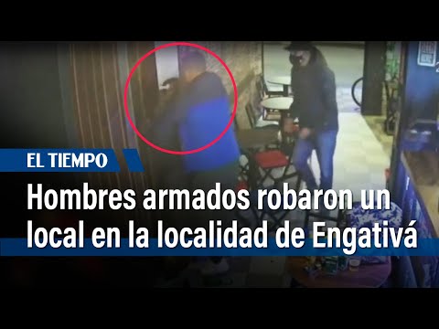 Hombres armados robaron un local en la localidad de Engativá | El Tiempo