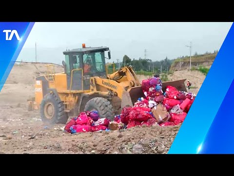 Trabajadores de Emgirs niegan mal manejo de residuos en el relleno sanitario de El Inga