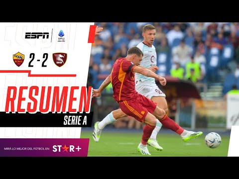 ¡ASISTENCIA DE PAREDES EN SU VUELTA Y EMPATE AGÓNICO DE LA LOBA! | Roma 2-2 Salernitana | RESUMEN