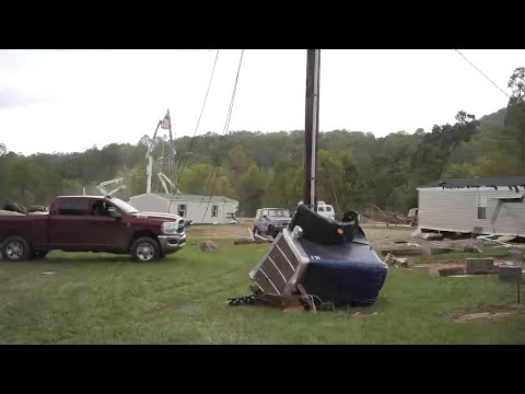 North Carolina resident finally able to contact family after evacuating due to storm