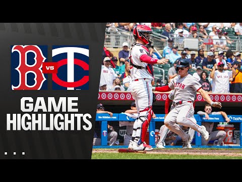 Red Sox vs. Twins Game Highlights (7/30/25) | MLB Highlights