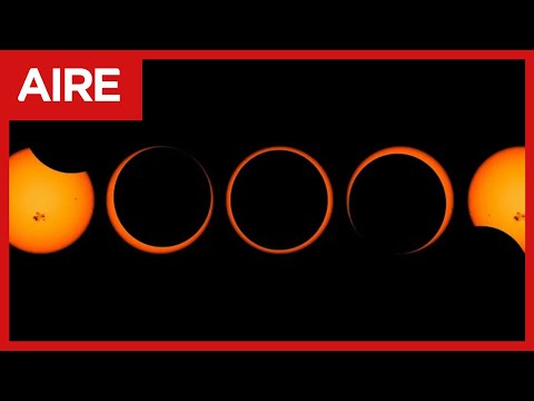 Eclipse solar anular: cómo ver el impactante anillo de fuego