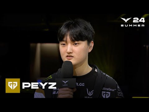 Peyz 인터뷰 | GEN vs. KDF | 07.27 | 2024 LCK 서머 스플릿