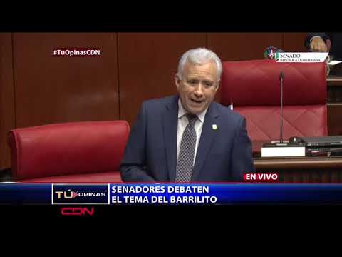 Senador Antonio Taveras propone resolución para eliminar El Barrilito
