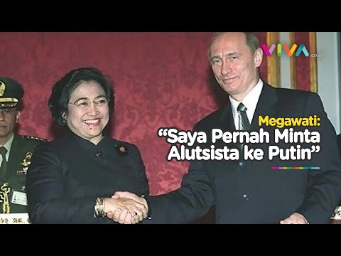 Di Depan KSAL, Megawati Curhat Waktu Diundang Putin ke Rusia