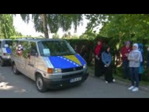 Srebrenica victims moved to final resting place