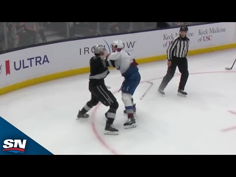 Avalanches Josh Manson Lays Massive Hit, Answers The Call On Fight Vs. Kings