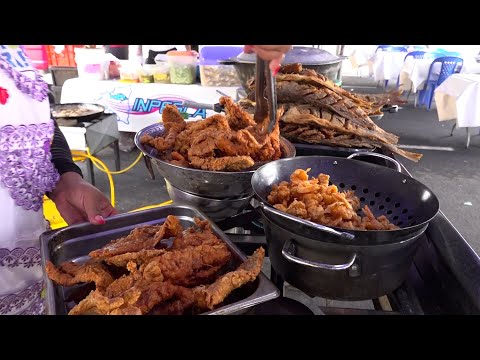 Exquisita y variada gastronomía a base de mariscos en Feria del Mar
