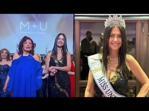 Mujer de 60 años es Miss Buenos Aires y competirá para ser Miss Universo Argentina 2024
