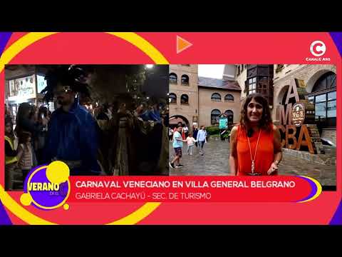 Carnaval Veneciano en Villa General Belgrano | Gabriela Cachayú - Sec. de Turismo