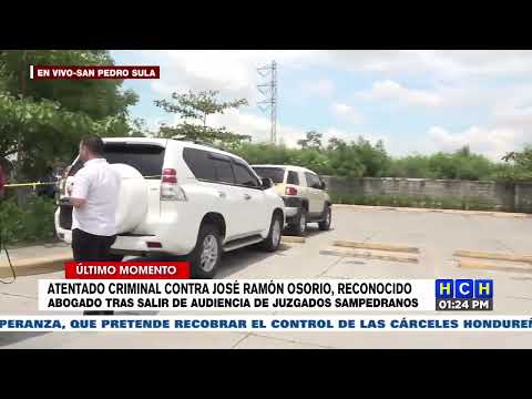Reconocido abogado de San Pedro Sula sufre un ataque