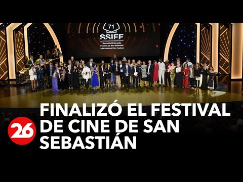 CANAL 26 DESDE ESPAÑA | Finalizó el Festival de Cine de San Sebastián