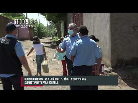 Investigan homicidio en Zona 11 de Ciudad Sandino – Managua, Nicaragua