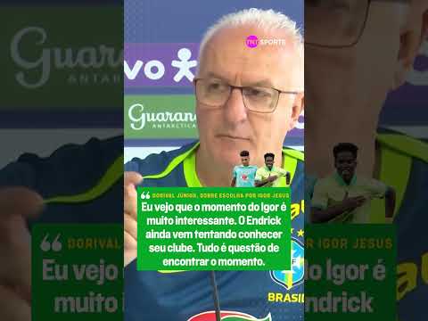 IGOR JESUS TITULAR E ENDRICK NO BANCO! DORIVAL JR EXPLICOU A OPÇÃO! CONCORDA, TORCEDOR?