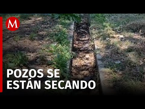 Crisis de agua alcanza humedales y posos de distribución de agua potable en Chiapas