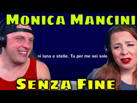 REAZIONI To Monica Mancini - Senza Fine (English subtitles) Italian | Gino Paoli (Cover)