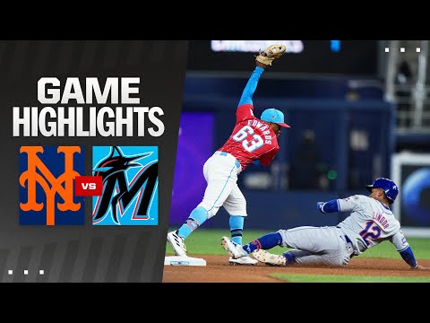 Mets vs. Marlins Game Highlights (7/20/24) | MLB Highlights