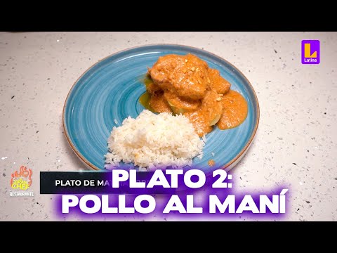 El Gran Chef Famosos PROGRAMA 09 de abril | Plato dos: Pollo al maní | LATINA  EN VIVO