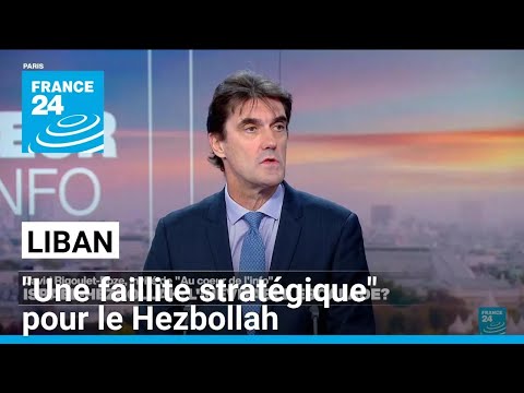 David Rigoulet-Roze: Pour le Hezbollah, c'est une faillite stratégique • FRANCE 24