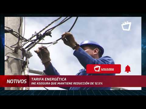 INE asegura que tarifa energética mantiene reducción de 12.5% desde 2021