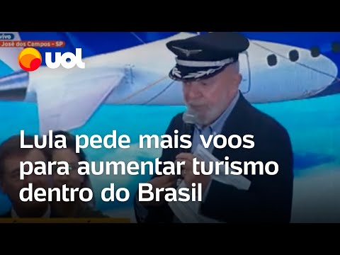 Lula defende que brasileiros viajem mais dentro do país: 'A gente não visita o Brasil'