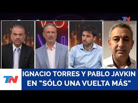 Ignacio Torres y Pablo Javkin en Sólo una vuelta más.