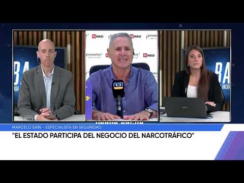 Marcelo Saín: El Estado participa del negocio del narcotráfico