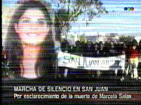 DiFilm - Marcha de silencio por el crimen de Marcela Salas (1995)