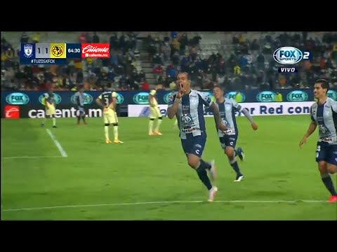 ¡FELIPE PARDO Y UN EXCELENTE GOL! PACHUCA 2-1 AMÉRICA