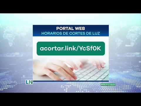 Los horarios para los apagones eléctricos