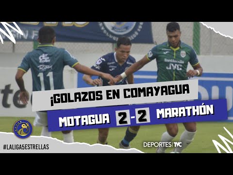 Motagua 2 - 2 Marathón | Resumen Partido - Jornada 17 | Liga Nacional de Honduras