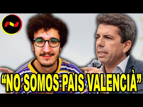 Carlos Mazón HUMILLA a un periodista independentista: “NO SOMOS PAIS VALENCIÀ”