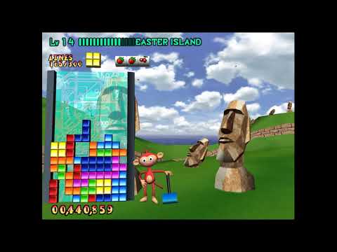 Sega Tetris (Naomi) - All Clear 393 lines - 2,360,009 points