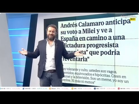 Andrés Calamaro se moja: el camino a la “dictadura progresista comunista” que podría reventar España