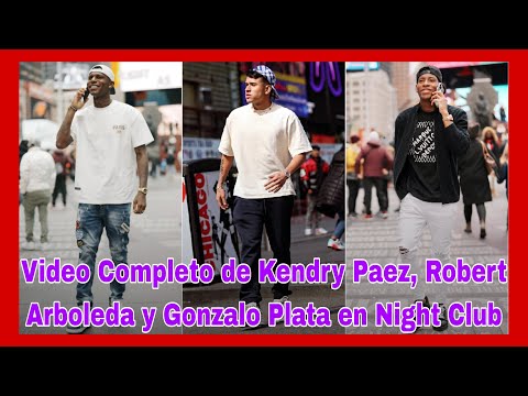 Video Completo de Kendry Paez, Robert Arboleda y Gonzalo Plata en Night Club