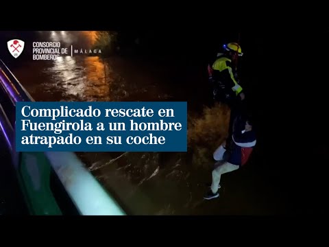Complicado rescate en Málaga: al menos dos muertos por las intensas lluvias