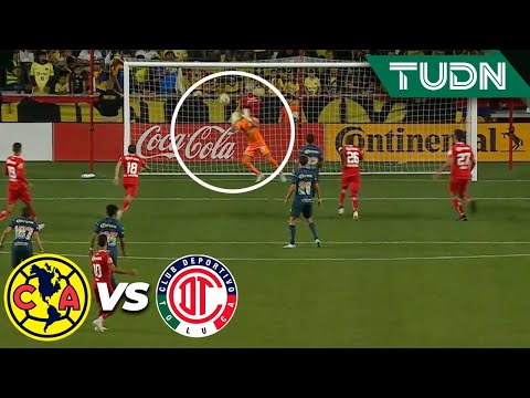 ¡SACA LA BAZUCA! Leo Fernández manda un MISIL | América 0-0 Toluca | Tour Águila 2023 | TUDN