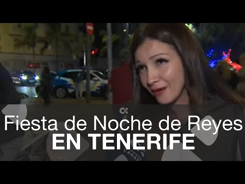 Mucha actividad la noche de Reyes Magos en S/C de Tenerife tras dos años de pandemia