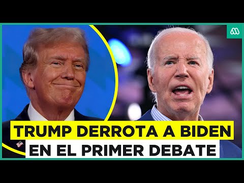 Trump hunde a Biden y se alza como el gran ganador del primer debate presidencial de Estados Unidos