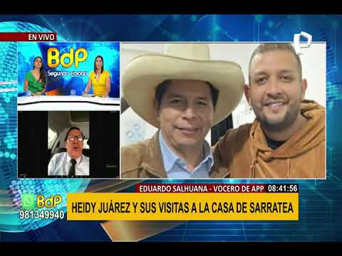 Visita de Heidy Juárez a Castillo: La bancada de APP pedirá mayores explicaciones, según vocero