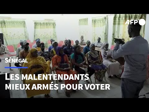 Sénégal: les électeurs sourds se réapproprient les urnes | AFP