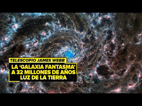 El telescopio James Webb captura el impresionante diseño de la ‘galaxia fantasma’