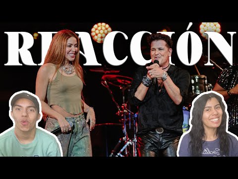 MEXICANOS REACCIONAN II Shakira sorprende a Carlos Vives en Miami (La Bicicleta/Currambera)