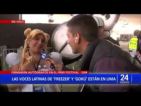 Voces latinas de Gokú y Freezer llegan a Lima para el Friki Festival 2022