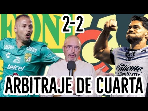 América pelotea con el León y lo deja al borde de la eliminación | Arbitraje de cuarta